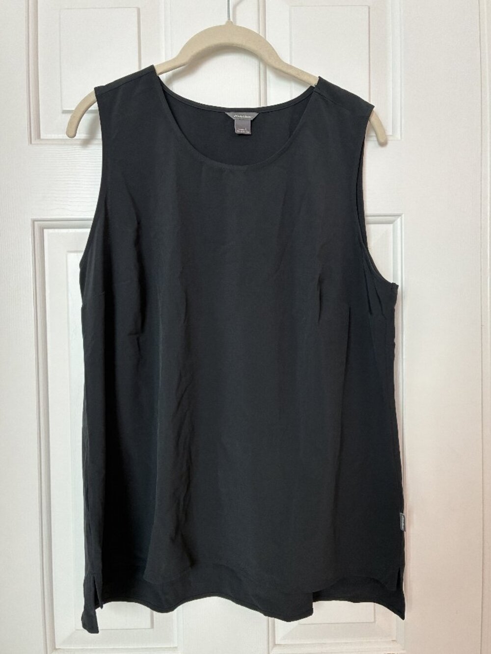 Eddie Bauer Departure Black Sleeveless Top Shell Tank